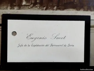 Fotografía Ferroviarios Castejón 1905