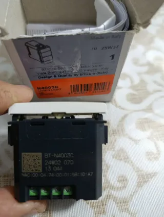 Deviatore connesso Livinglight smart N4003C