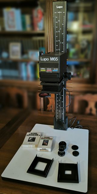 Ingranditore Lupo M65 e accessori camera oscura