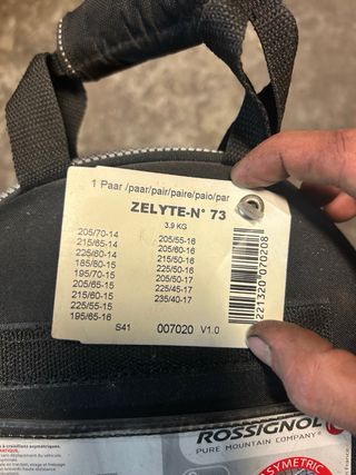 Cadenas de nieve Rossignol Zelyte 9mm