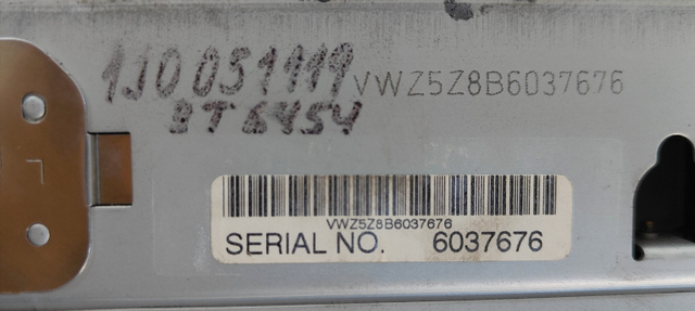 SISTEMA AUDIO / RADIO CD VOLKSWAGEN PASSAT BERLIN