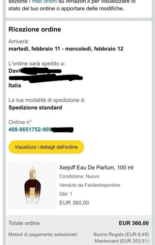 Xerjoff Alexandria II 100ml Originale