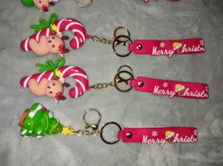 Llaveros Navideños Divertidos