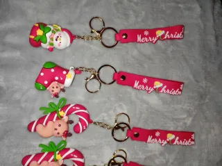 Llaveros Navideños Divertidos