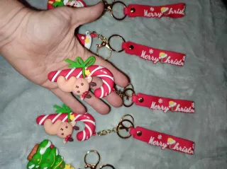 Llaveros Navideños Divertidos