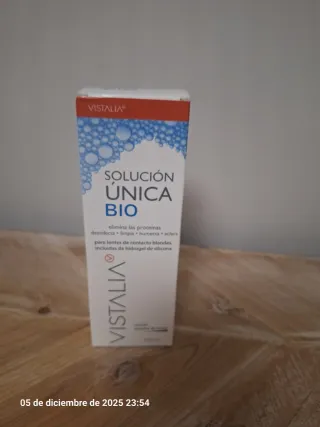Solución Única Bio Vistalia para lentillas