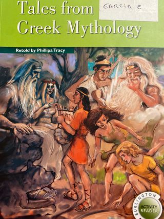 TALES FROM GREEK MYTHOLOGY 1§ESO BRN