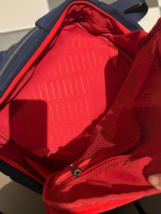 Bolso Viaje/Ordenador Salvador Bachiller Azul/Rojo
