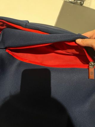 Bolso Viaje/Ordenador Salvador Bachiller Azul/Rojo