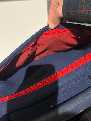 Bolso Viaje/Ordenador Salvador Bachiller Azul/Rojo