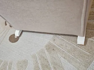 Butaca mecedora de lactancia color beige