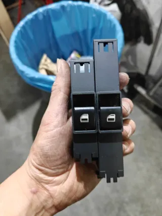 Botonera elevalunas BMW E46 y faros compact