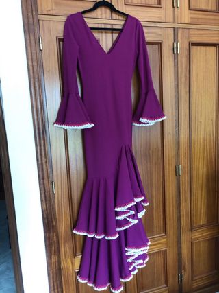 Vestido Flamenca buganvilla Talla 36/38