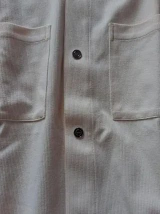 Camisa Reiss Corduroy Beige Talla S