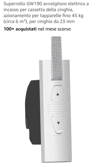Avvolgitore elettrico Superrollo GW190