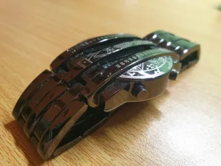 Reloj LED Binario Azul