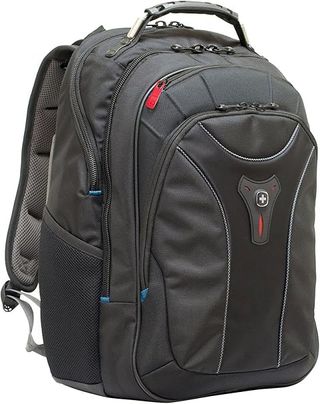 Mochila Portátil Wenger Carbon Negra y Roja