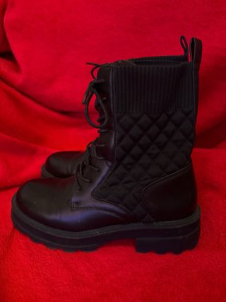 Botas negras de plataforma