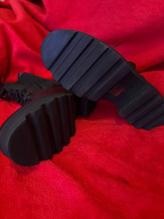 Botas negras de plataforma