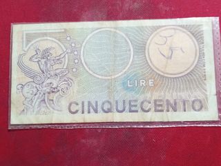 Banconota Lire 500