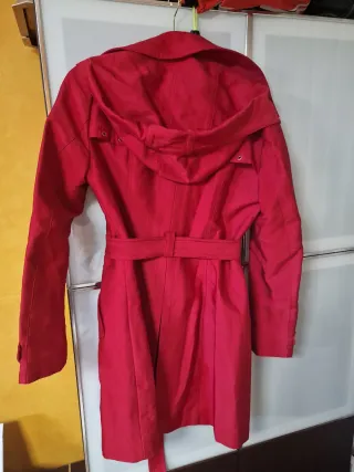 Gabardina Morgan Roja