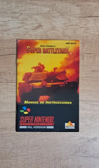 Super Battletank per Super Nintendo SNES