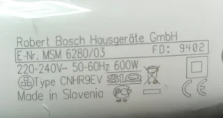 Accesorios Batidora Bosch