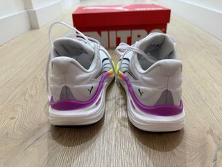 Zapatillas Puma Nitro 4 Blancas Moradas