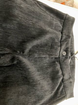 Pantaloni simil velluto neri