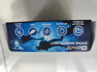 Linterna profesional Genwiss 100M impermeable