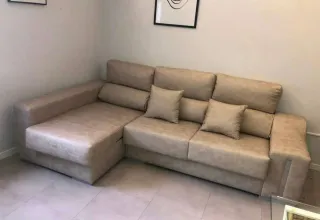 Sofá CHESLONG chaise longue beige