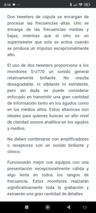 SANSUI S-U770 ALTAVOCES