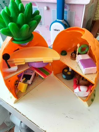 Casa Bob Esponja Piña y Coche Hamburguesa