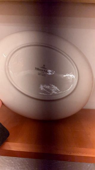 Vajilla Villeroy & Boch Porcelana Blanca