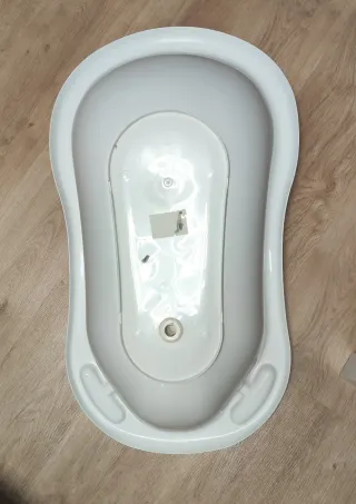 Bañera bebé con tortuga