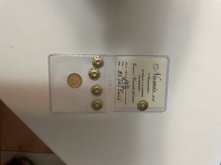 Moneta d oro piu piccola sel mondo