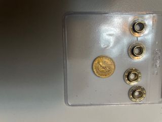 Moneta d oro piu piccola sel mondo