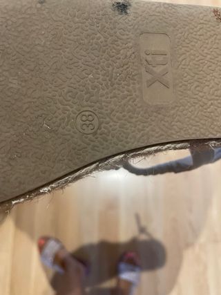 Sandalias Xti Beige Talla 38