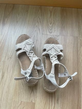 Sandalias Xti Beige Talla 38