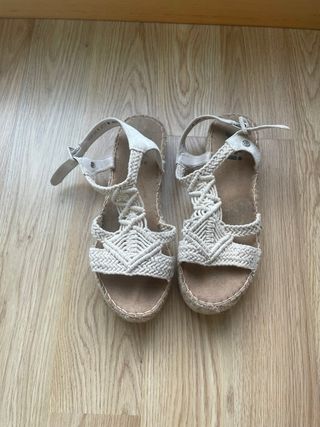 Sandalias Xti Beige Talla 38