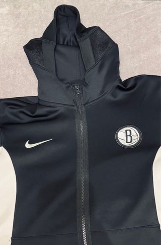 Sudadera Brooklyn Nets Negra y Blanca