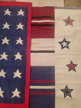 3 alfombras decorativas estrellas