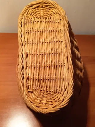 Cesta Botellero Mimbre