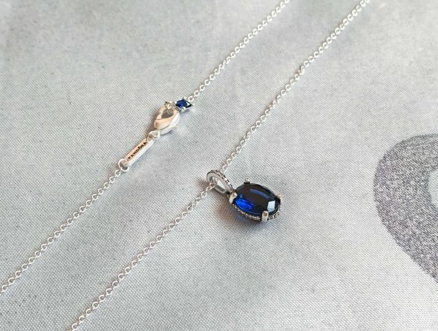 Conjunto azul ovalado