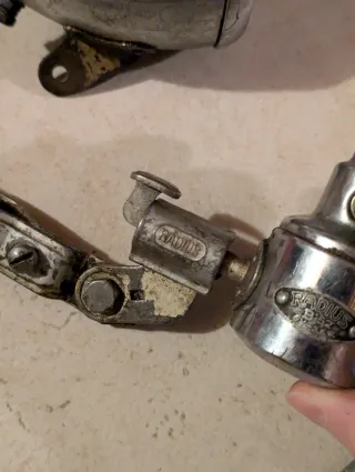 Fanale e Dinamo Bici Vintage Patina Antico