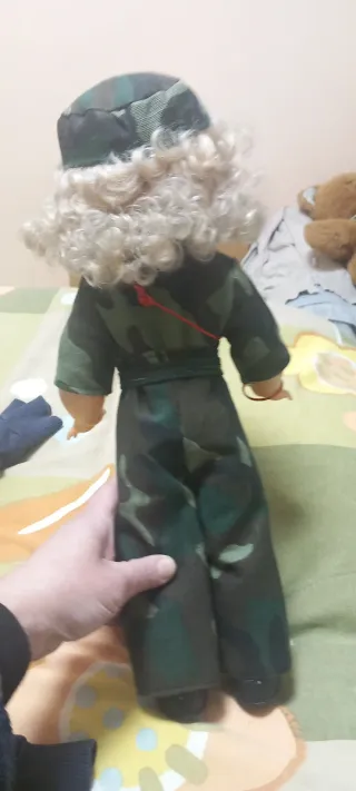 Muñeca militar coleccionable