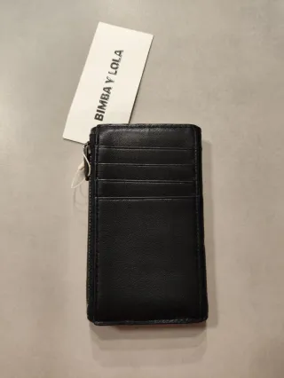 Bimba y Lola Monedero-Tarjetero Negro