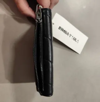 Bimba y Lola Monedero-Tarjetero Negro