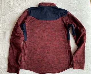 Maglia tecnica mezza zip bordeaux 14 años S