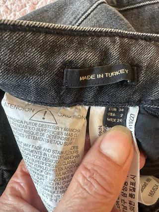 Vaqueros Massimo Dutti grises